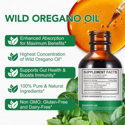 Oil of Oregano Liquid -V1