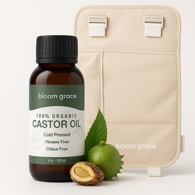 Liver Wellness Pack© (Wrap + Castor Oil)