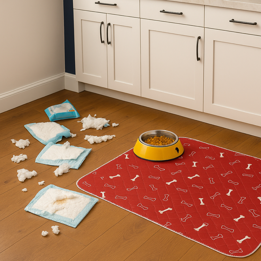 Why Your Dog Keeps Peeing Next To The Pad