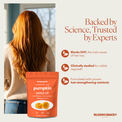 Pumpkin Oil Softgels+ Saw palmetto©