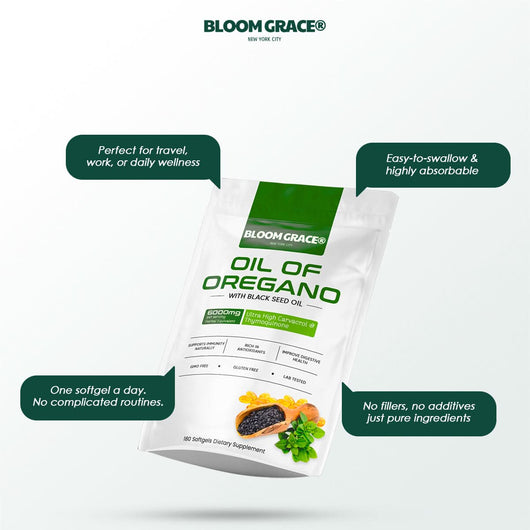 Oil of Oregano & Black Seed©
